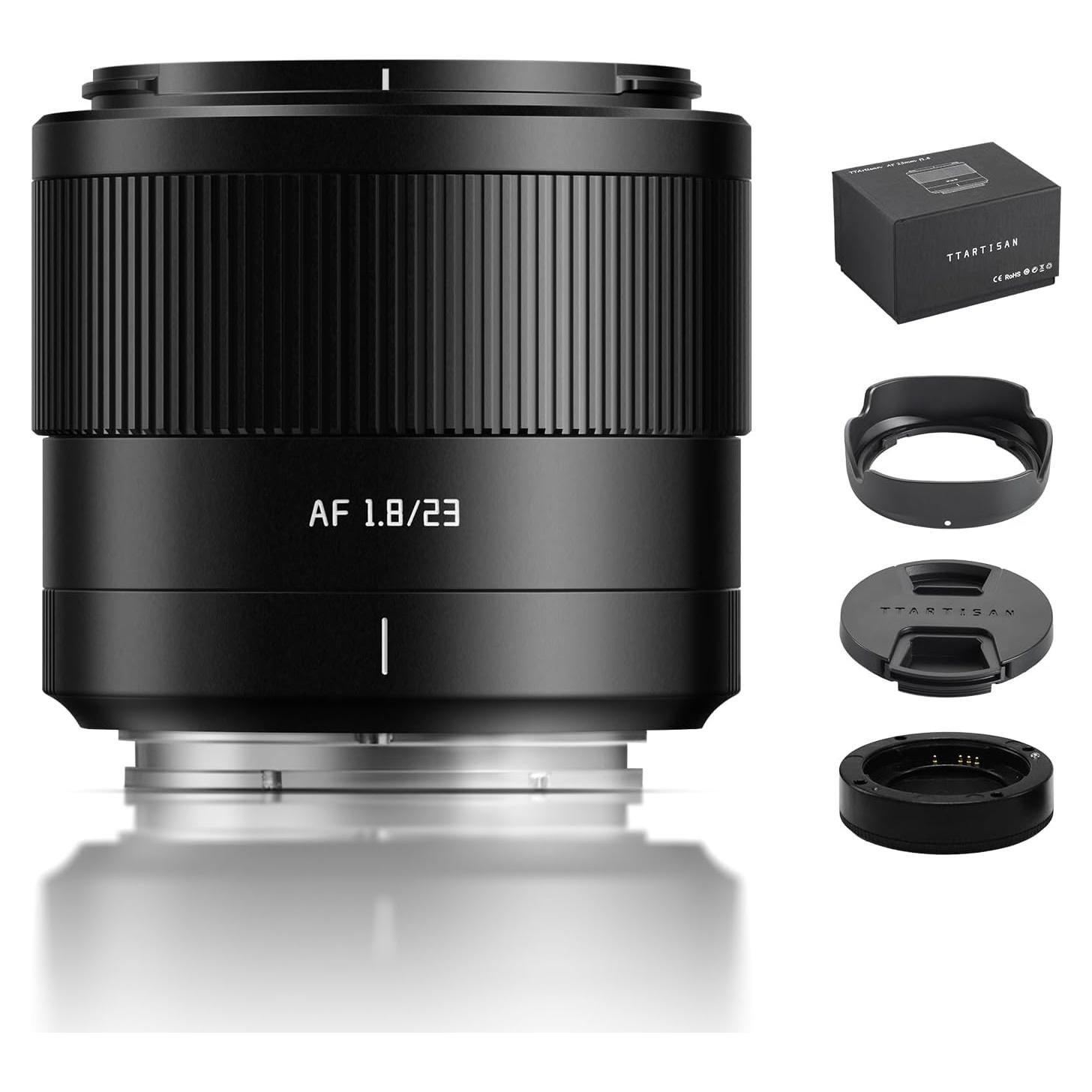 Lente Prime TTARTISAN 23mm F1.8 E-Mount para Sony