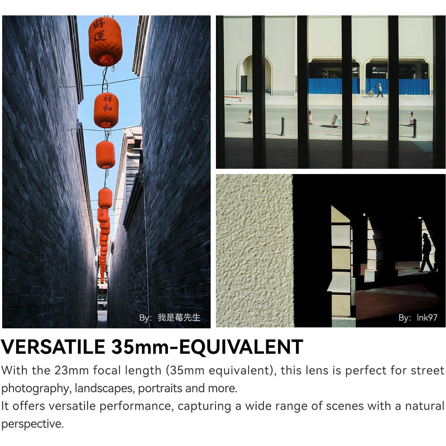 Lente Prime TTARTISAN 23mm F1.8 E-Mount para Sony