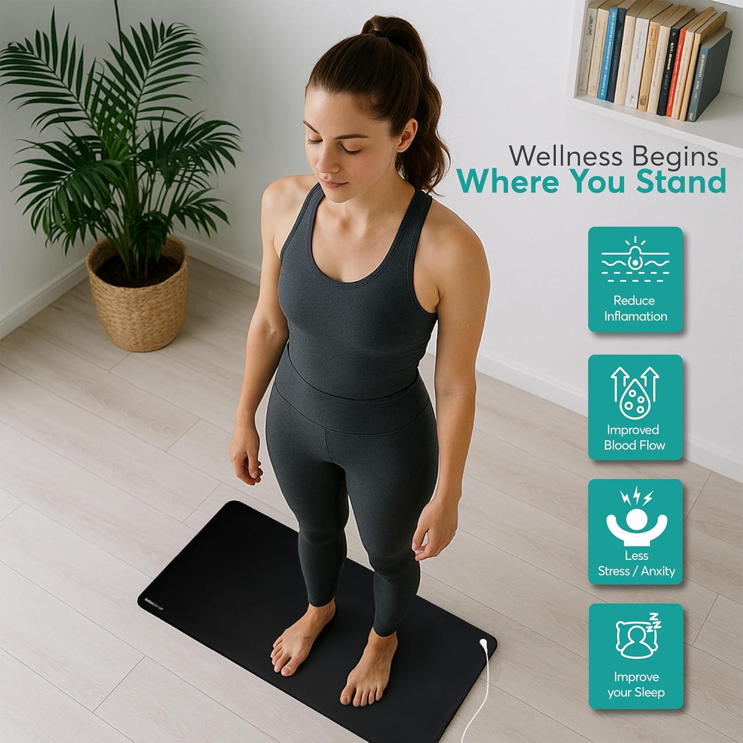 Alfombrilla de Conexión RelaxSense 33x74 cm para Bienestar