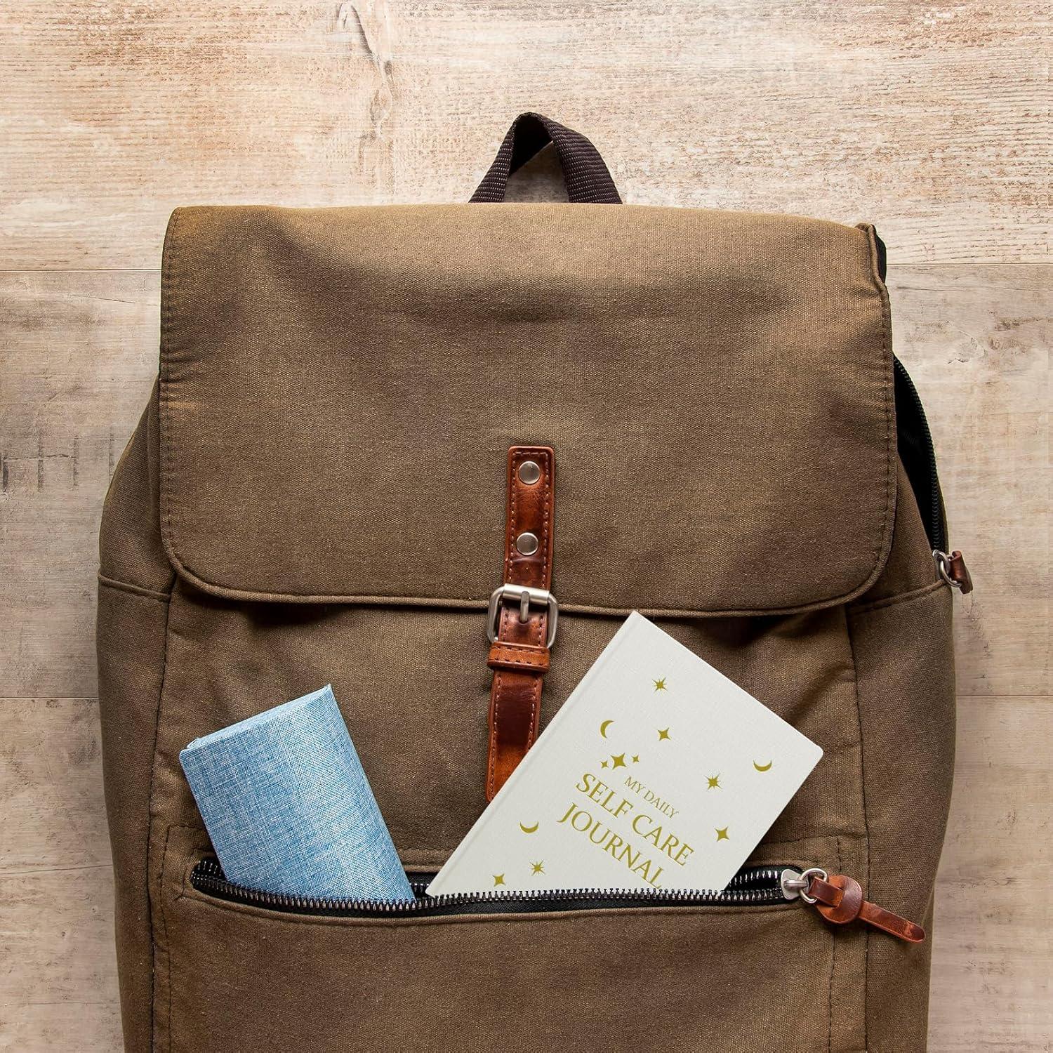 Diario de Gratitud Beige Carta Lusso A5 con 6 Pegatinas