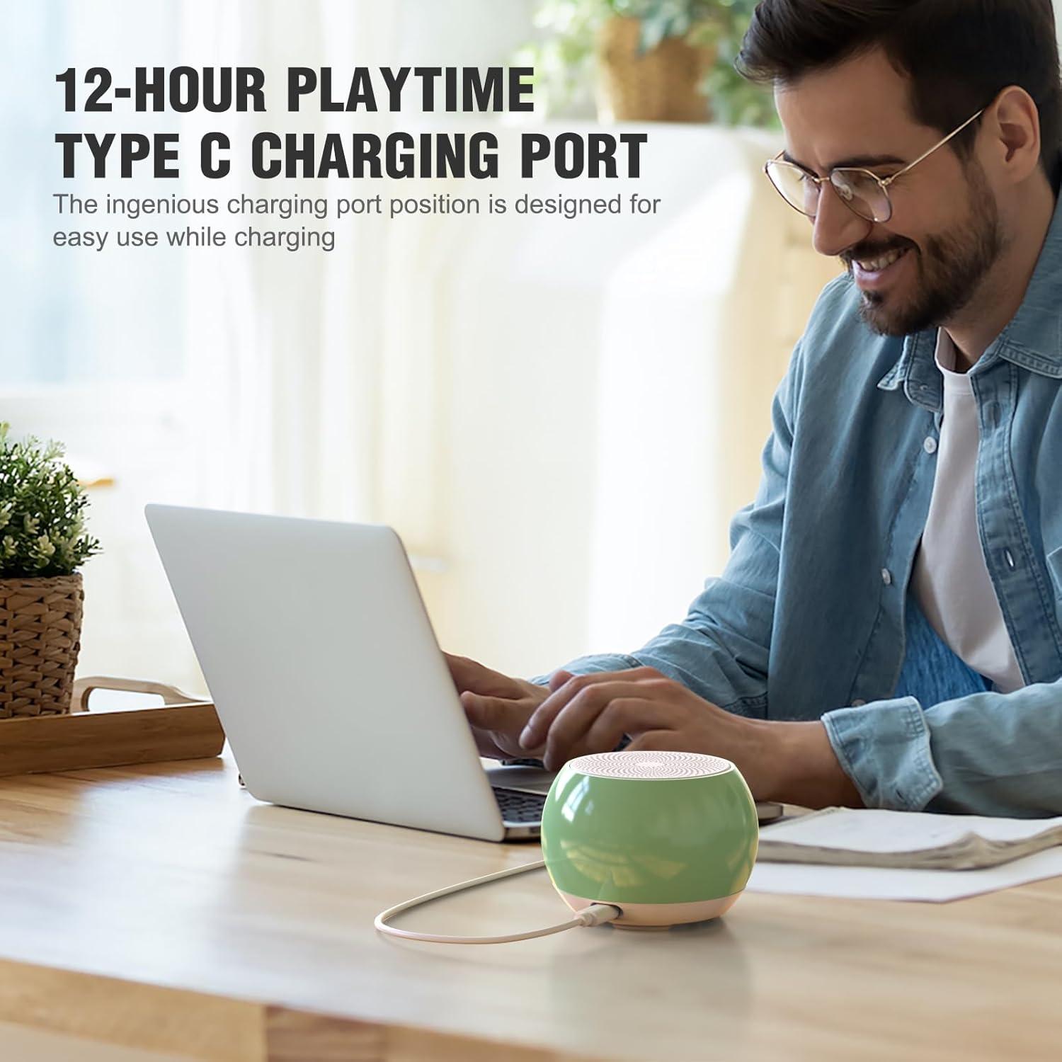 Altavoz Bluetooth Portátil Soundary MetaCe Sound Verde 10W