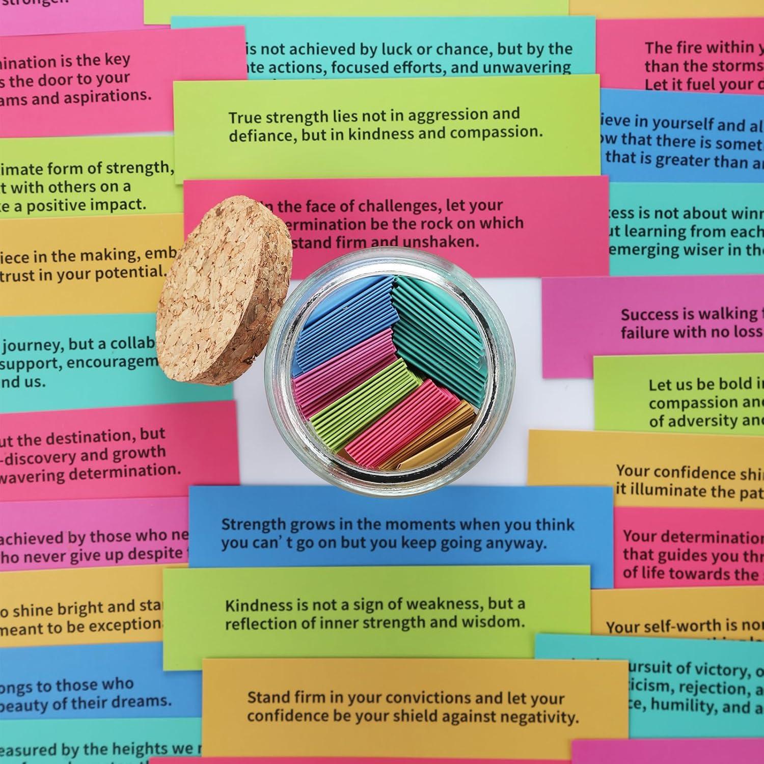 Tarro de Afirmaciones Poderosas NStuiv 190g Motivacional