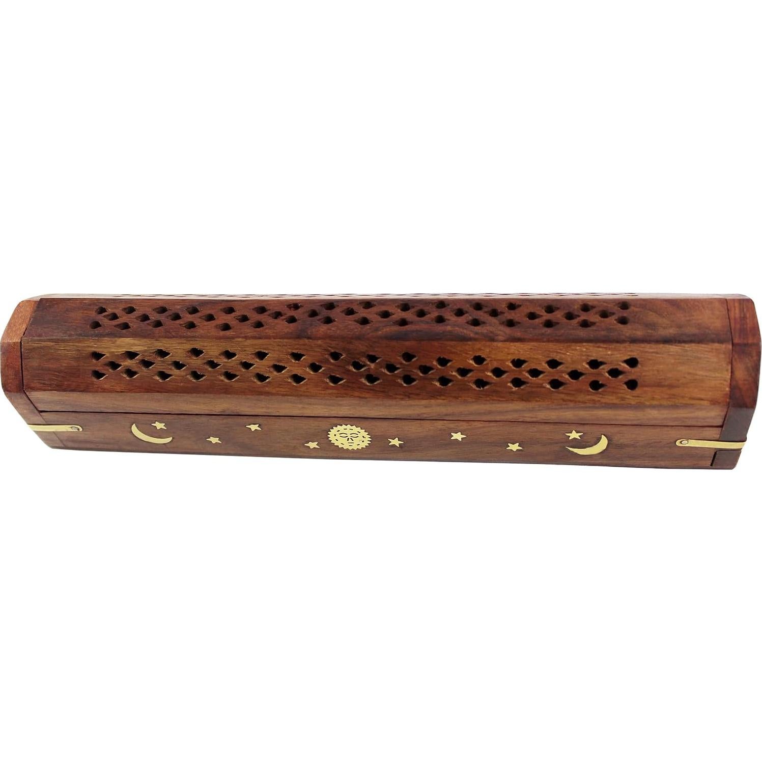 Quemador de Incienso de Madera Sheesham COTTON CRAFT 30.48cm