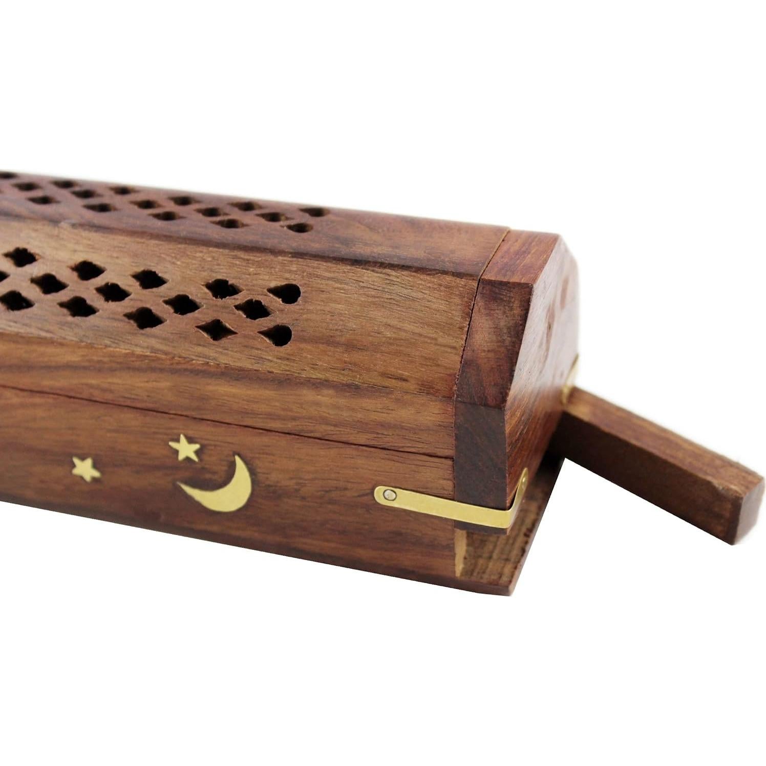 Quemador de Incienso de Madera Sheesham COTTON CRAFT 30.48cm