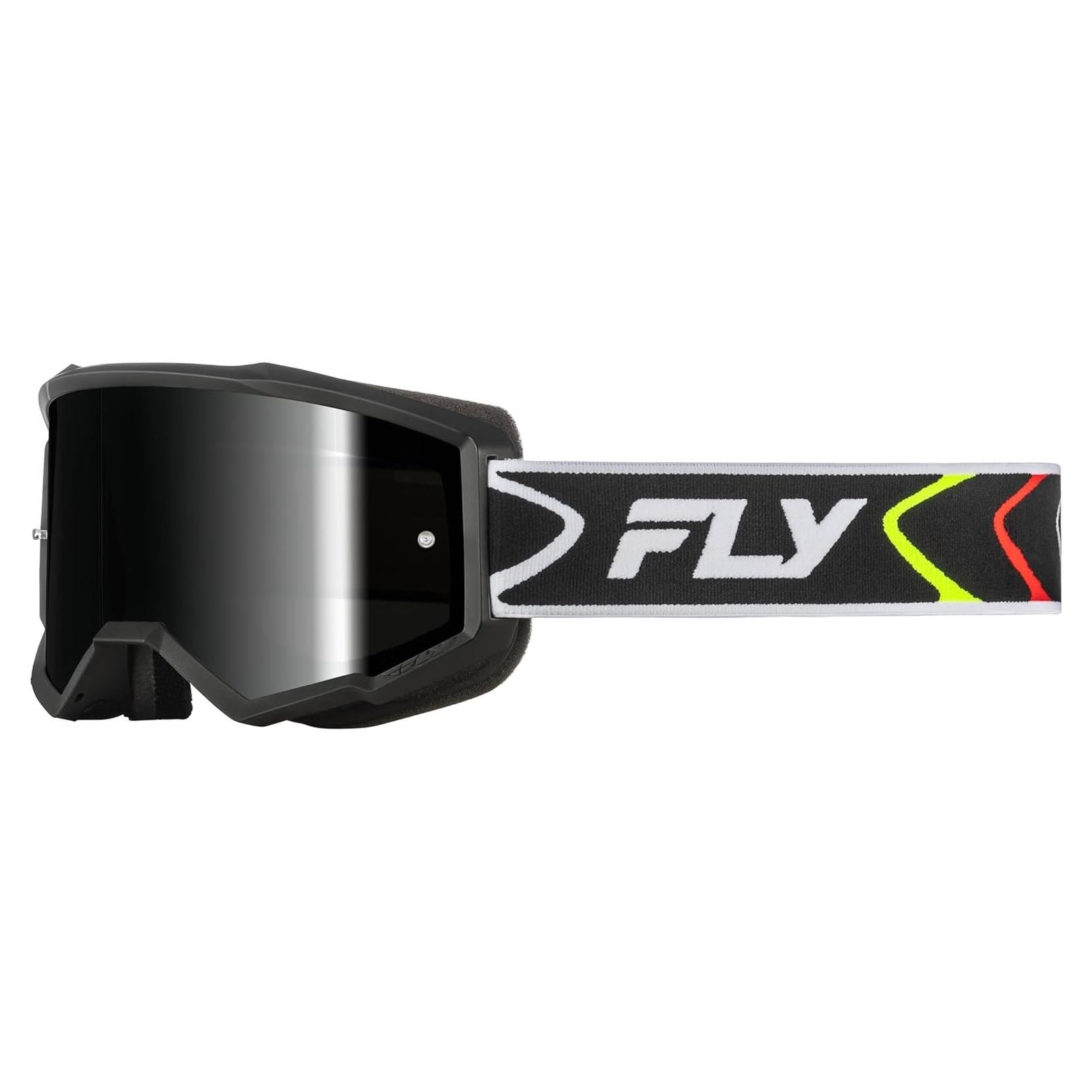 Gafas de motocross Fly Racing Zone Adulto Negro/Blanco