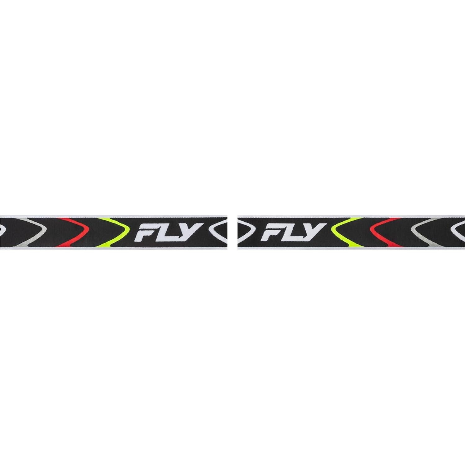 Gafas de motocross Fly Racing Zone Adulto Negro/Blanco