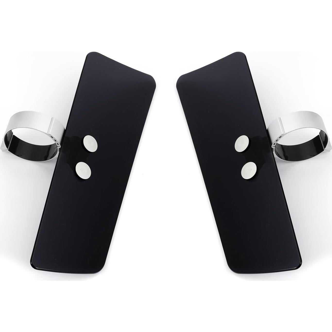 Deflectores de viento BRZOXIN para horquilla delantera - Negro