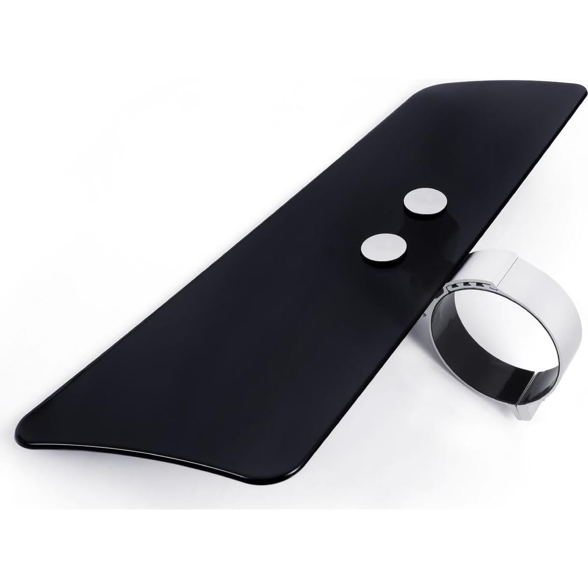 Deflectores de viento BRZOXIN para horquilla delantera - Negro