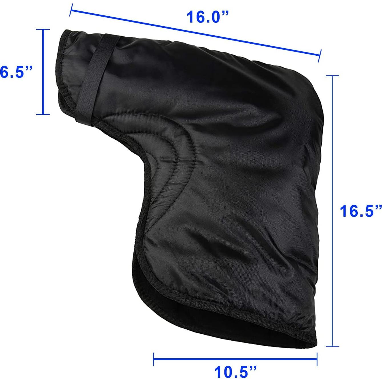 Guantes de Manillar Raider BCS-HB Negro para Motoneve