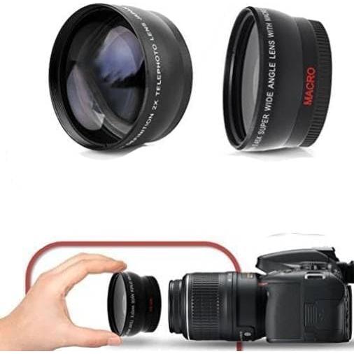 Lente Gran Angular 67mm con Macro y Telefoto 2x OPTURA HD