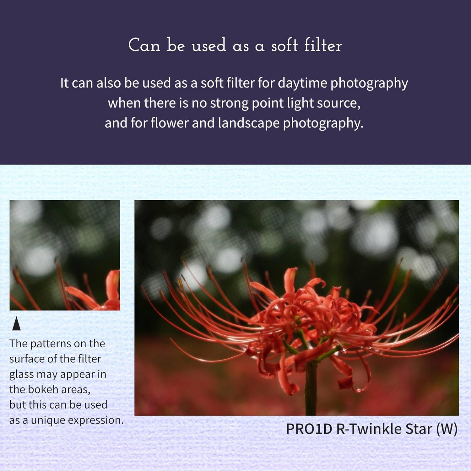 Filtro Cruzado Kenko PRO1D R-Twinkle Star 67mm 4-lineas