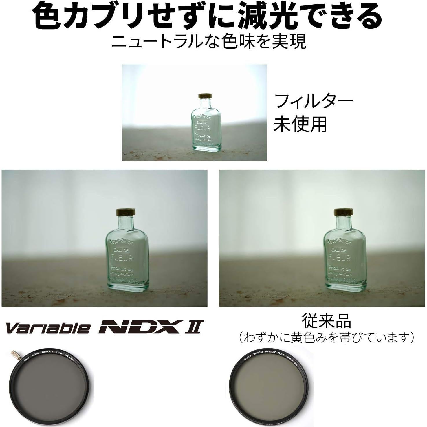 Filtro ND Variable Kenko NDX II 82mm ND2.5-ND450