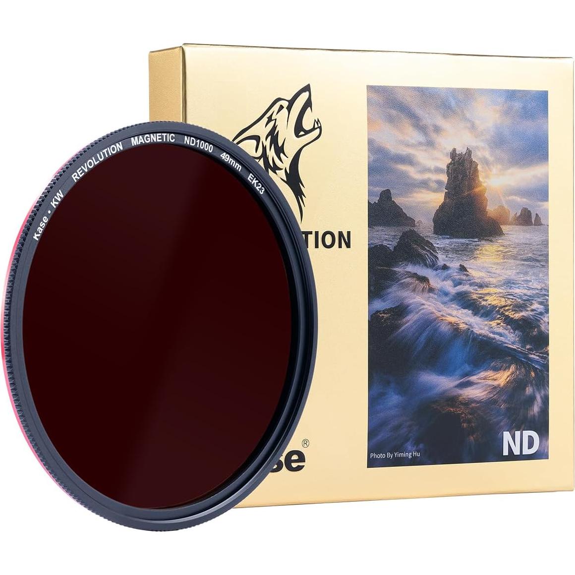 Filtro de Densidad Neutra Kase KW Revolution Plus ND1000 49mm