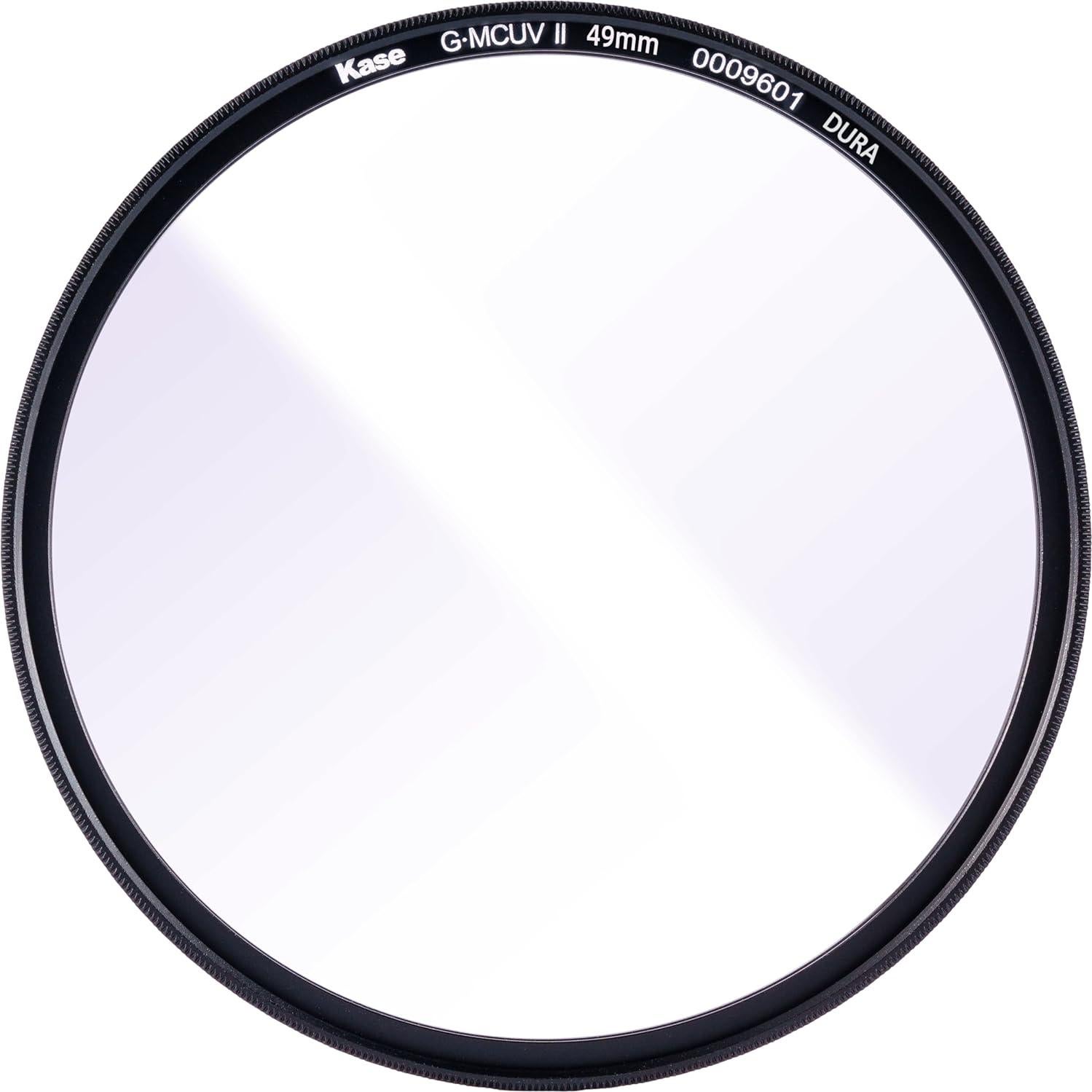 Filtro UV Kase Dura G-MCUV II 49mm Vidrio Óptico Templado