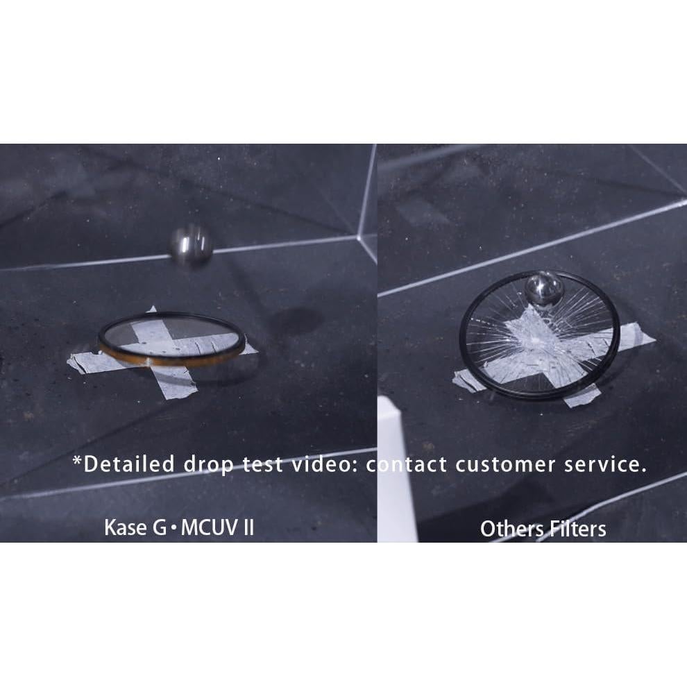 Filtro UV Kase Dura G-MCUV II 49mm Vidrio Óptico Templado