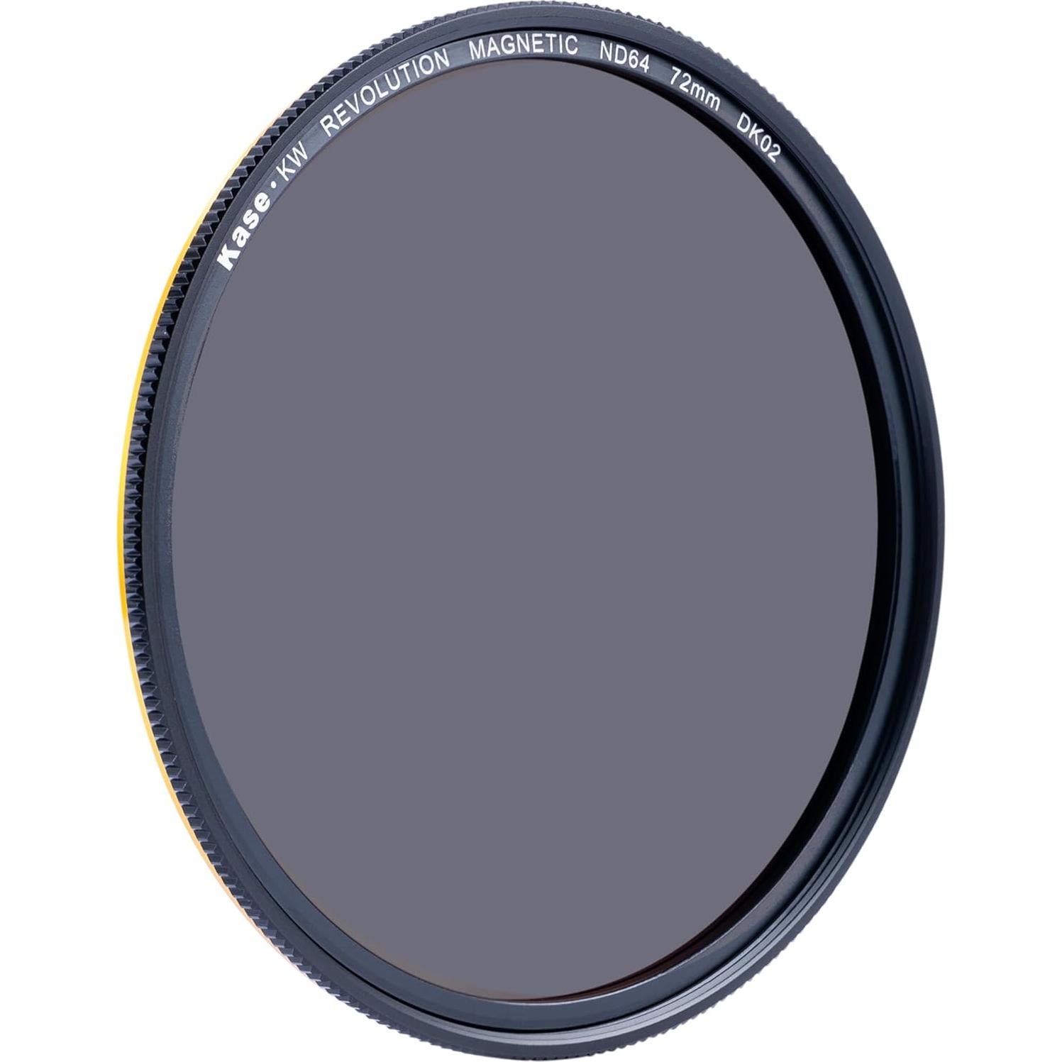 Filtro de Densidad Neutra ND64 Kase 72mm Vidrio Óptico