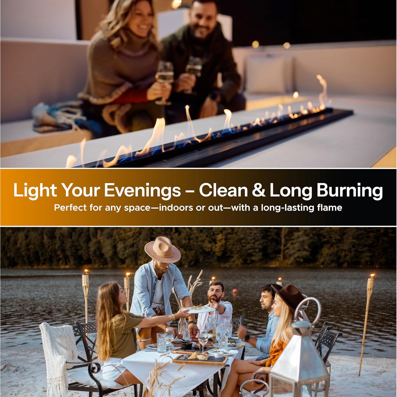 Aceite de Lámpara Firefly 32 oz Citronela - Combustión Limpia