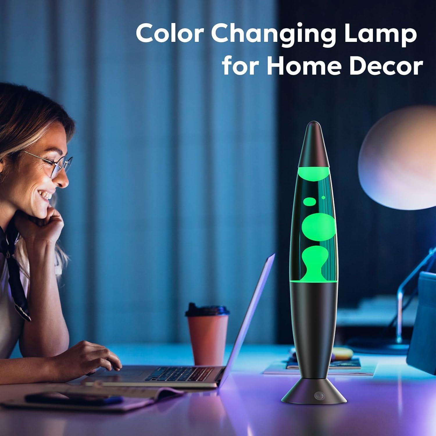 Lámpara de Movimiento Líquido LED Soarling 34.3 cm 17 Colores