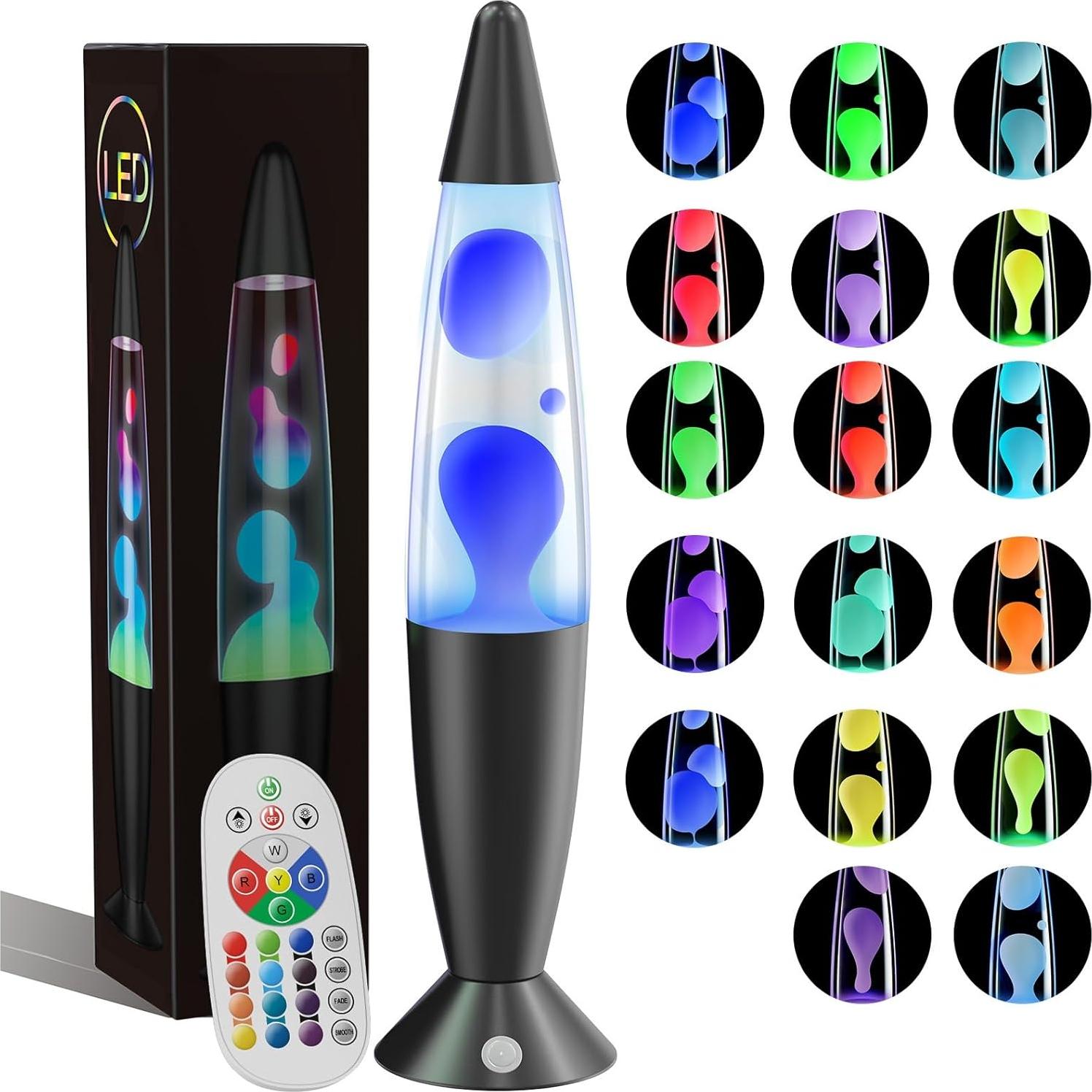 Lámpara de Movimiento Líquido LED Soarling 34.3 cm 17 Colores