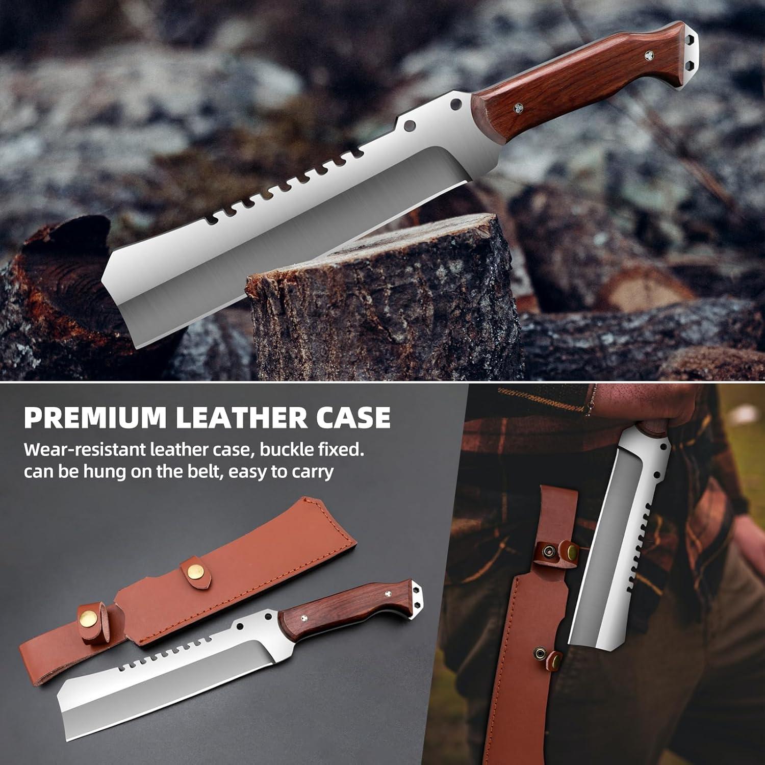 Machete de Exterior SXDGS 19.6 cm con Funda para Jardinería