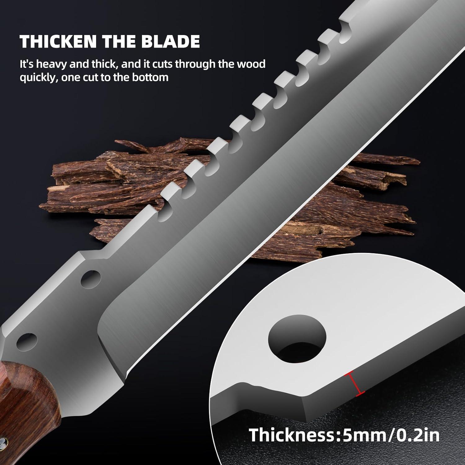 Machete de Exterior SXDGS 19.6 cm con Funda para Jardinería