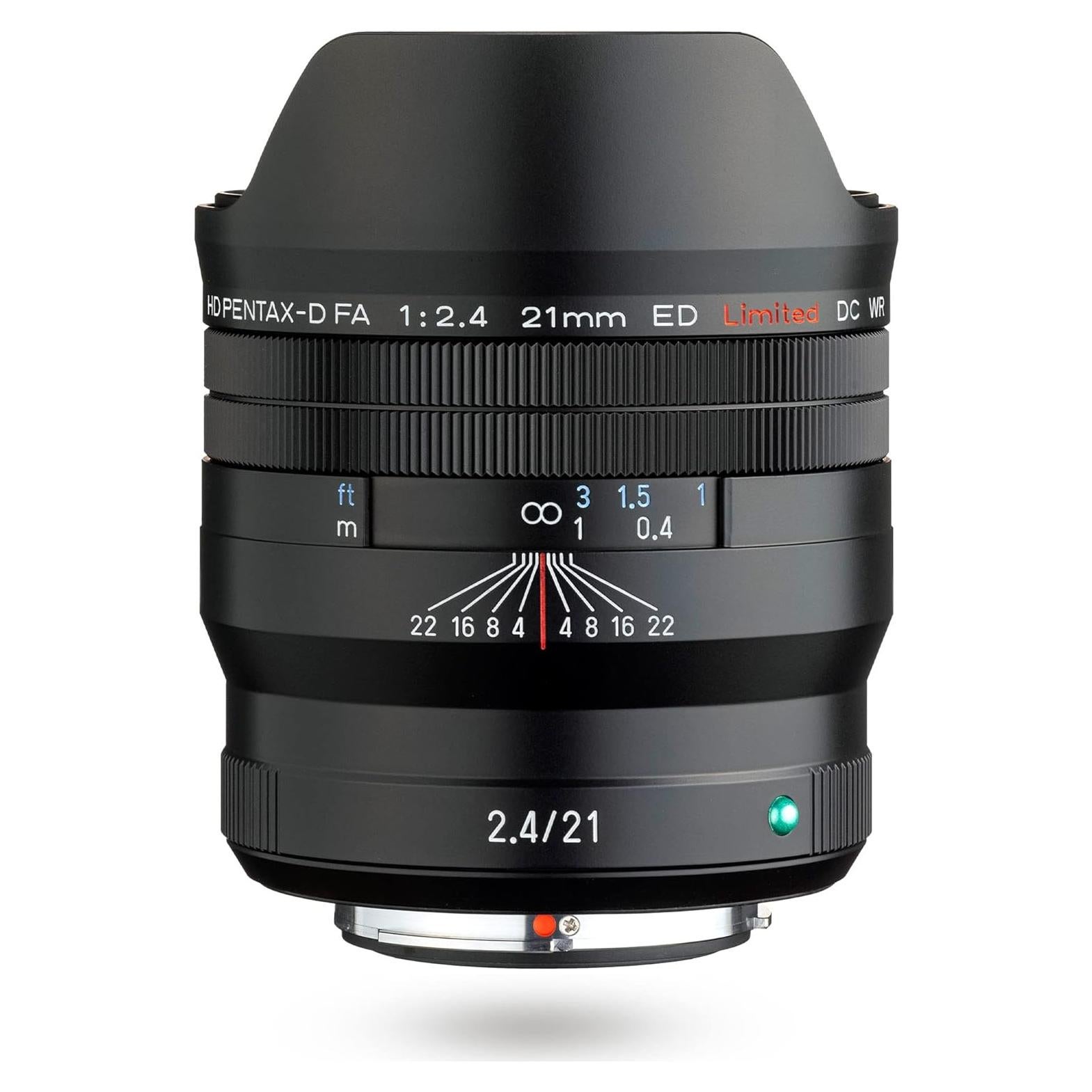 Lente Gran Angular Pentax FA 21mm F2.4 ED Limitado Negro