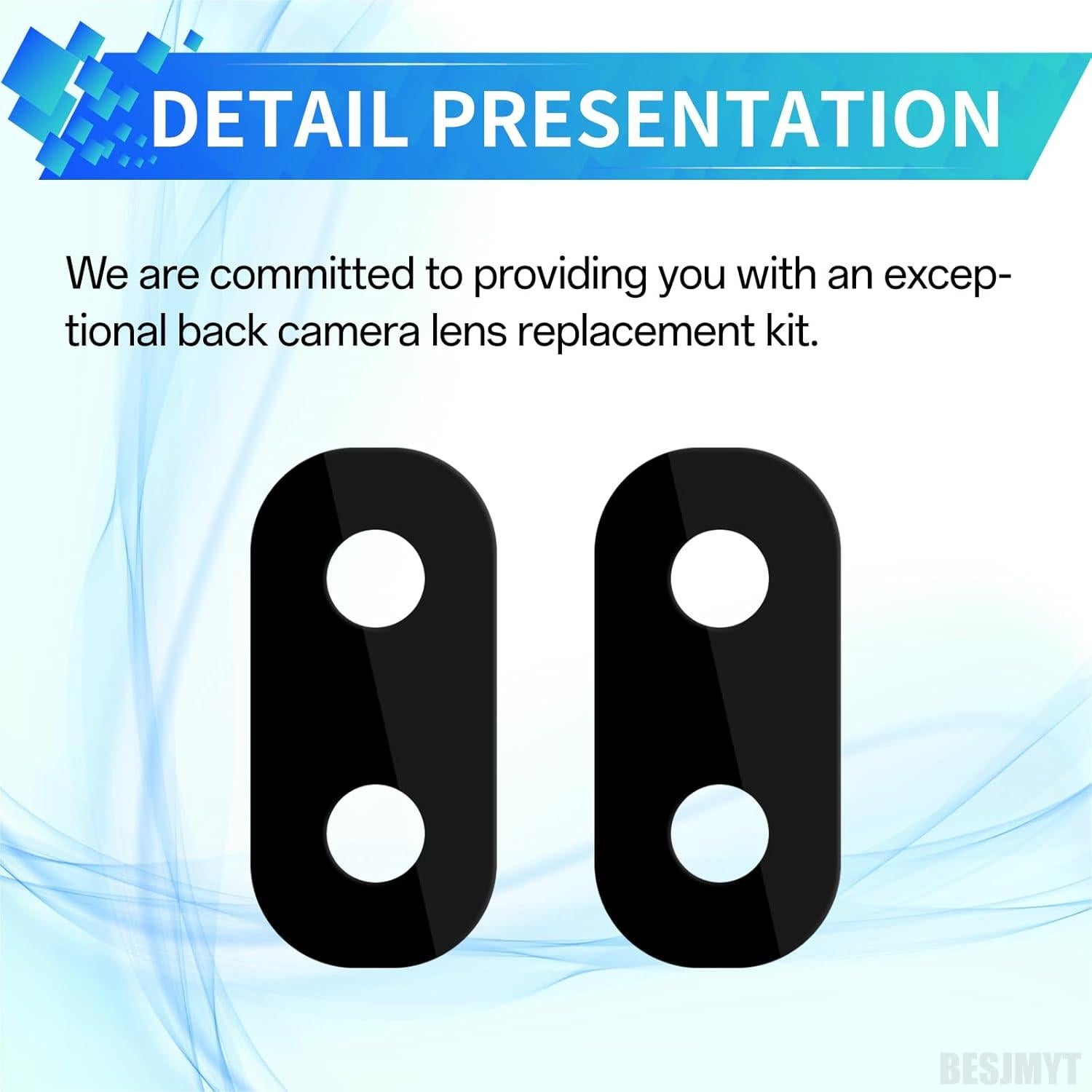 Reemplazo Lente de Cámara Trasera Samsung Galaxy A10e - Kit Completo