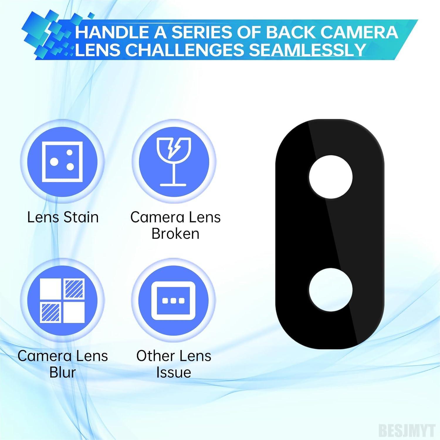 Reemplazo Lente de Cámara Trasera Samsung Galaxy A10e - Kit Completo