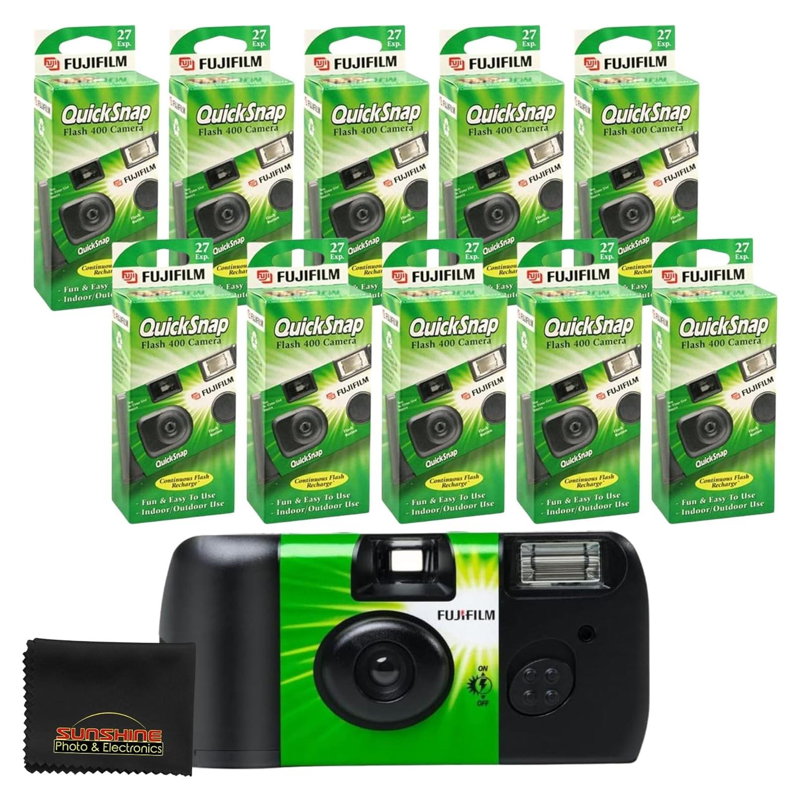 Cámara desechable Fujifilm QuickSnap Flash 400 - 27 exposiciones