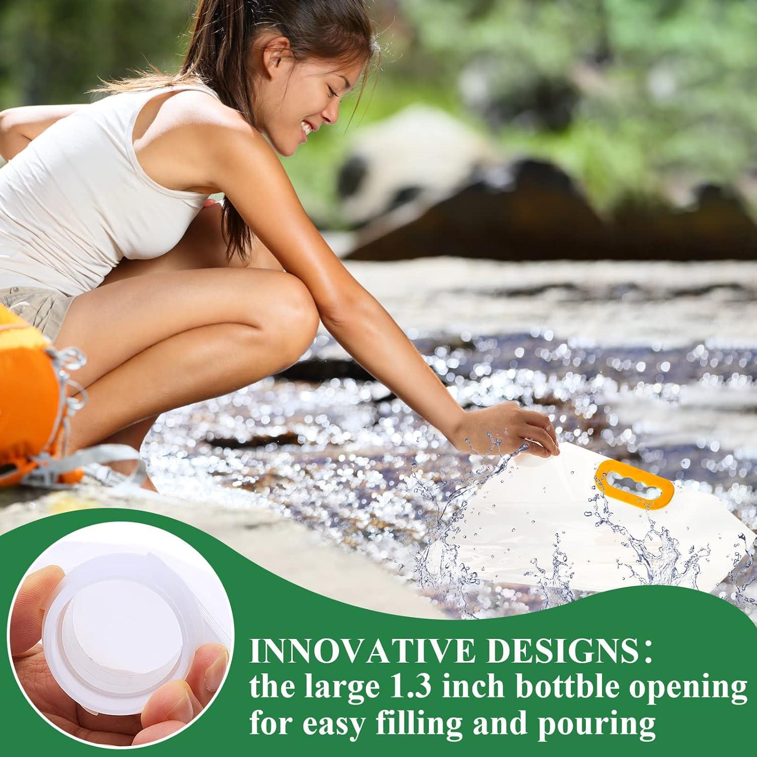 Bolsa Colapsable Jingmore 5L Transparente para Camping