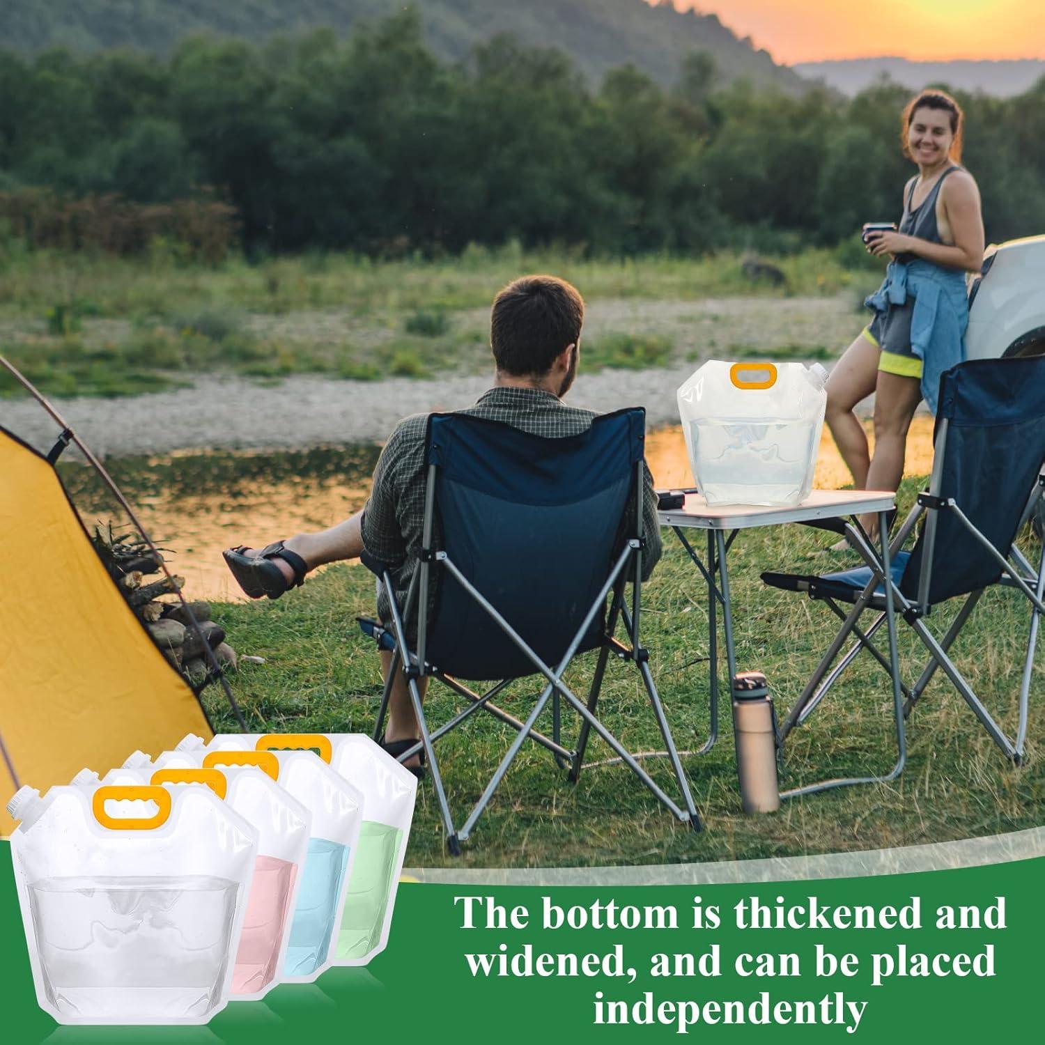 Bolsa Colapsable Jingmore 5L Transparente para Camping