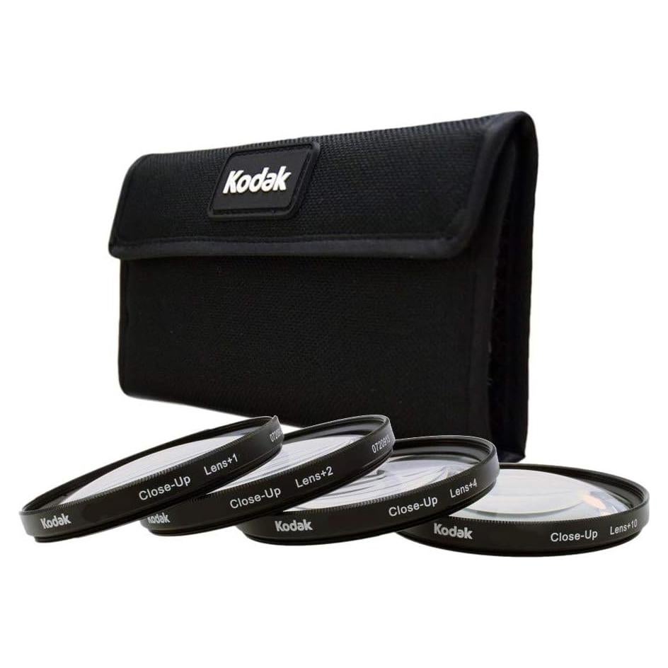 Juego de Filtros de Lente de Cámara Vivitar FK4580 - Protección UV