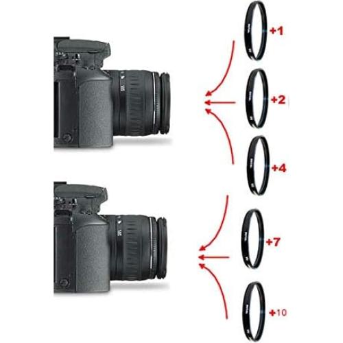 Juego de Filtros de Lente de Cámara Vivitar FK4580 - Protección UV