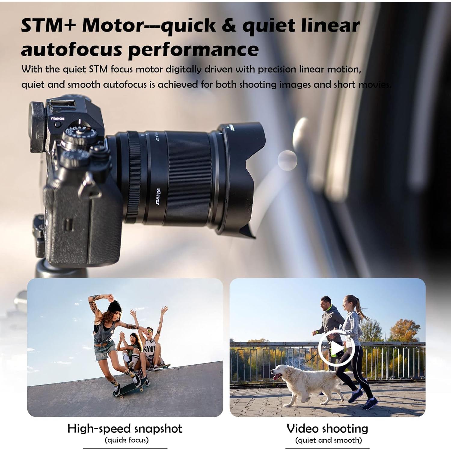 Lente VILTROX 13mm F1.4 E-Mount + Filtro 67mm para Sony