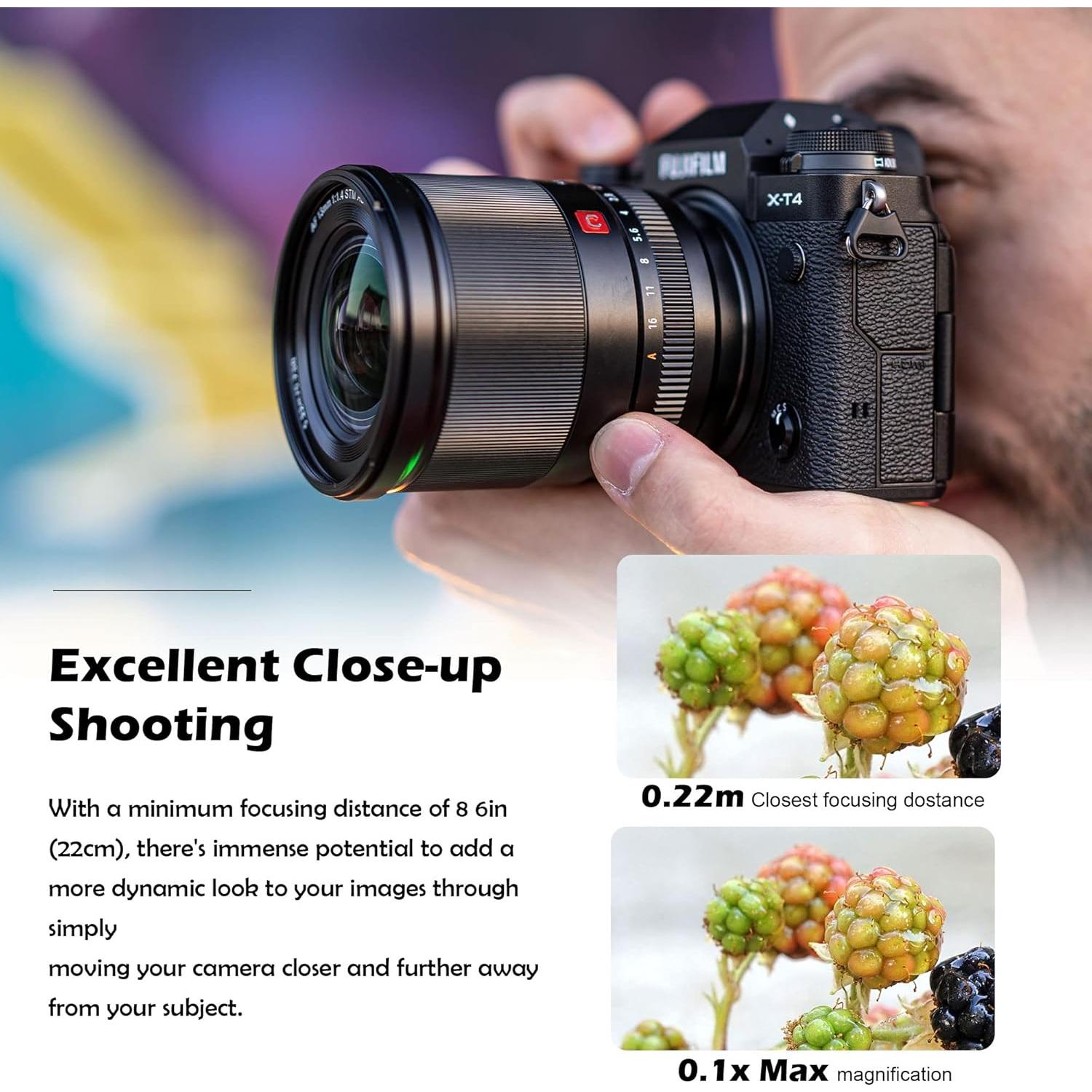 Lente VILTROX 13mm F1.4 E-Mount + Filtro 67mm para Sony