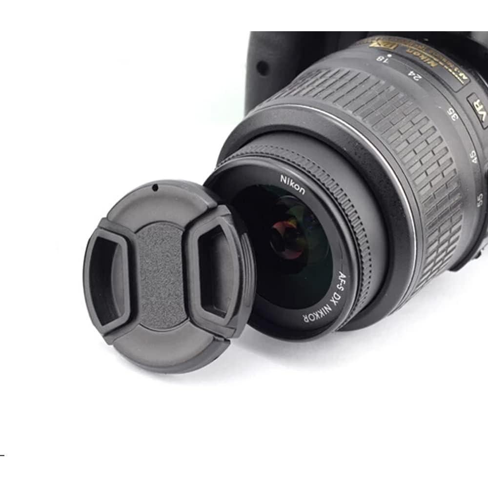 10 Tapas de Lente Snap-On Vivitar 62mm para Cámara