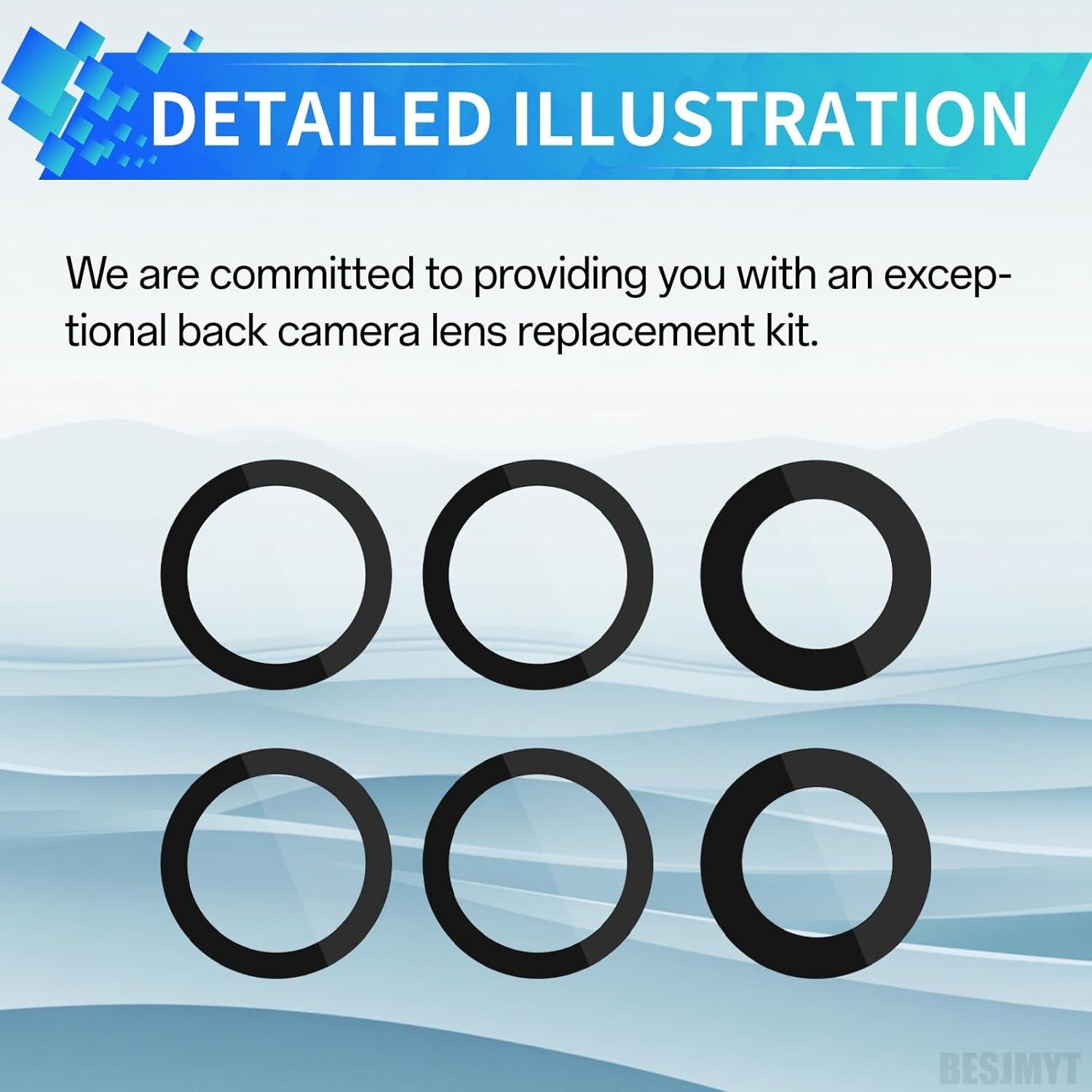 Reemplazo Lente de Cámara Samsung Galaxy S24+ Plus - Kit Completo