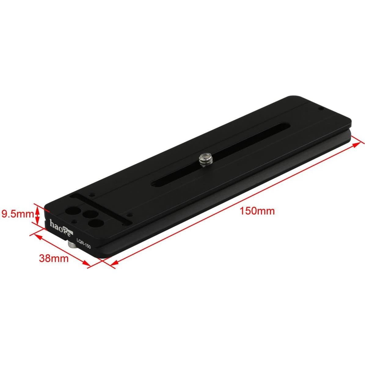Placa de Liberación Rápida Haoge LQR-150 para Lentes