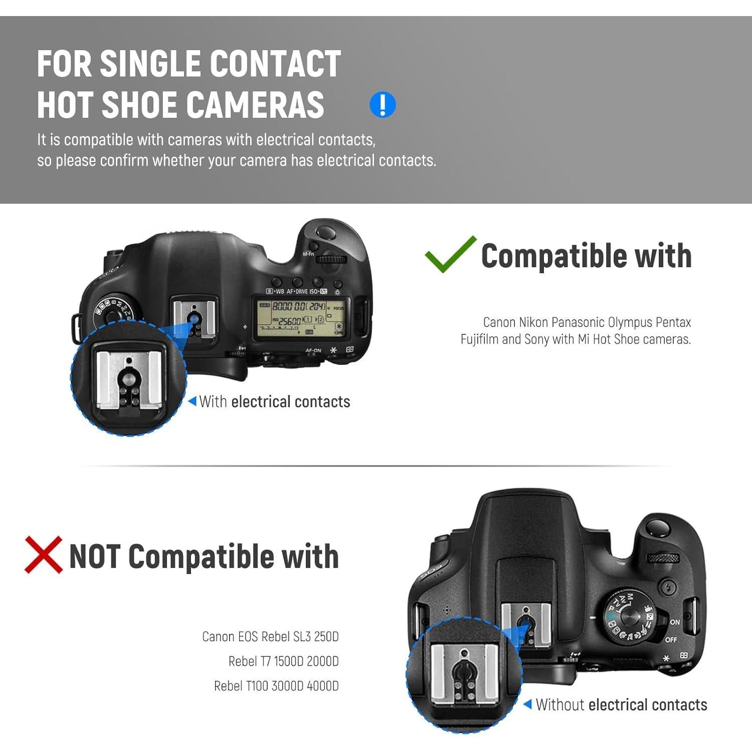 Flash Speedlite NEEWER TT560 para Canon Nikon Sony DSLR