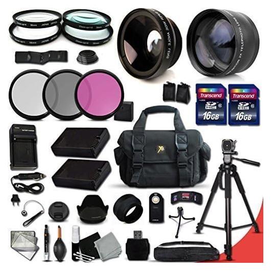 Kit de Accesorios 32 Piezas para Cámaras Nikon D5500 D5300