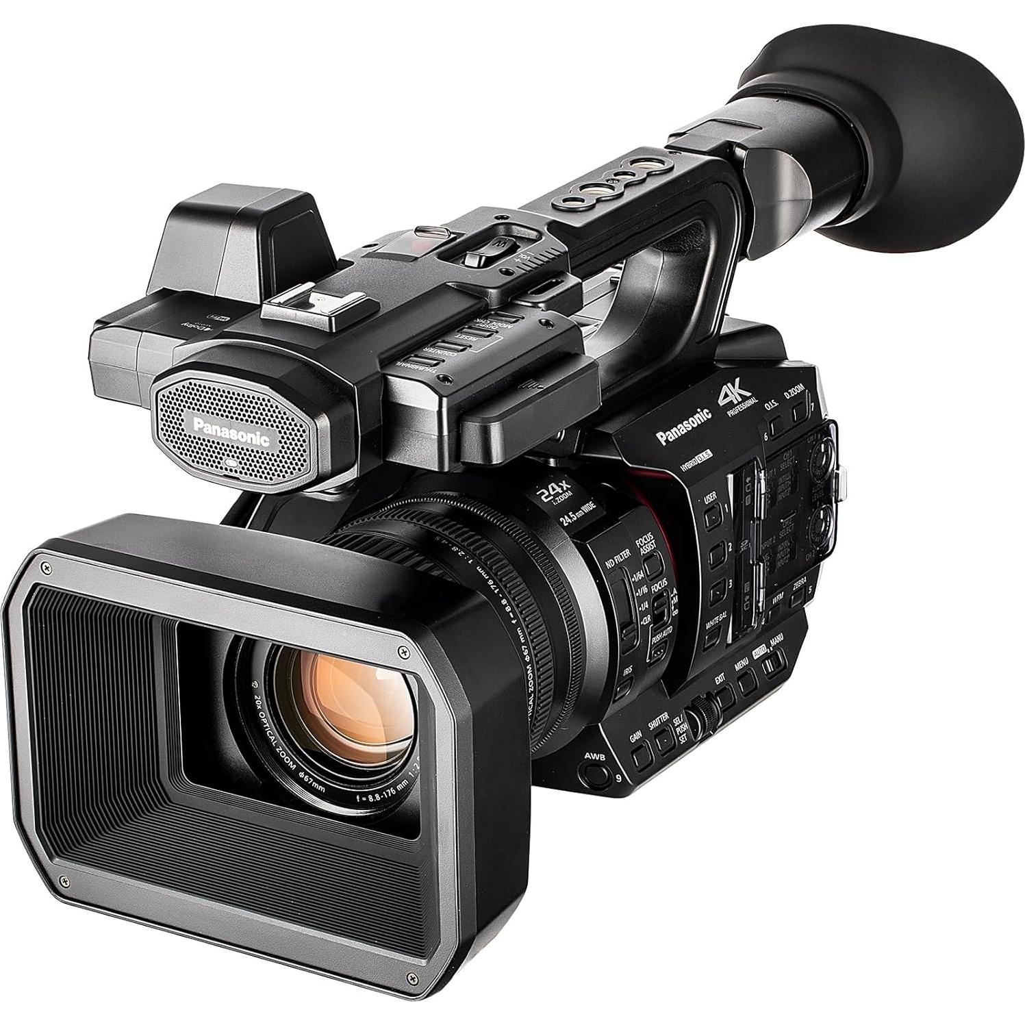 Cámara de Video Profesional Panasonic AG-X20ED 4K 60p, Zoom 20x