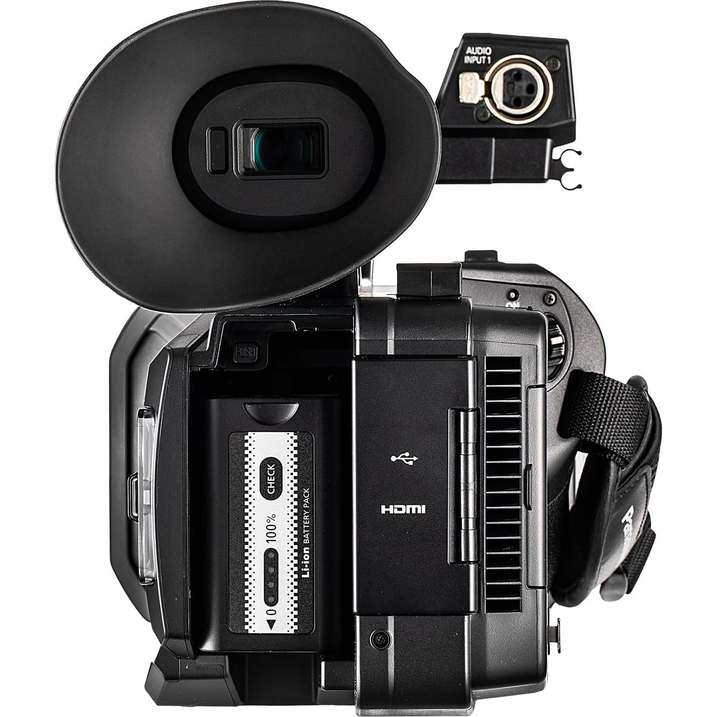 Cámara de Video Profesional Panasonic AG-X20ED 4K 60p, Zoom 20x