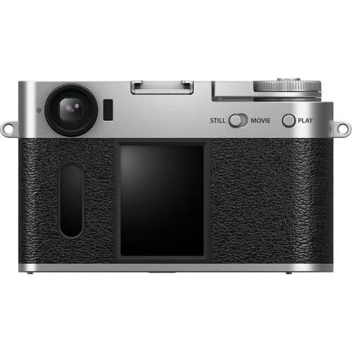 Cámara Digital FUJIFILM X half Plata + Tarjeta 64GB + Accesorios