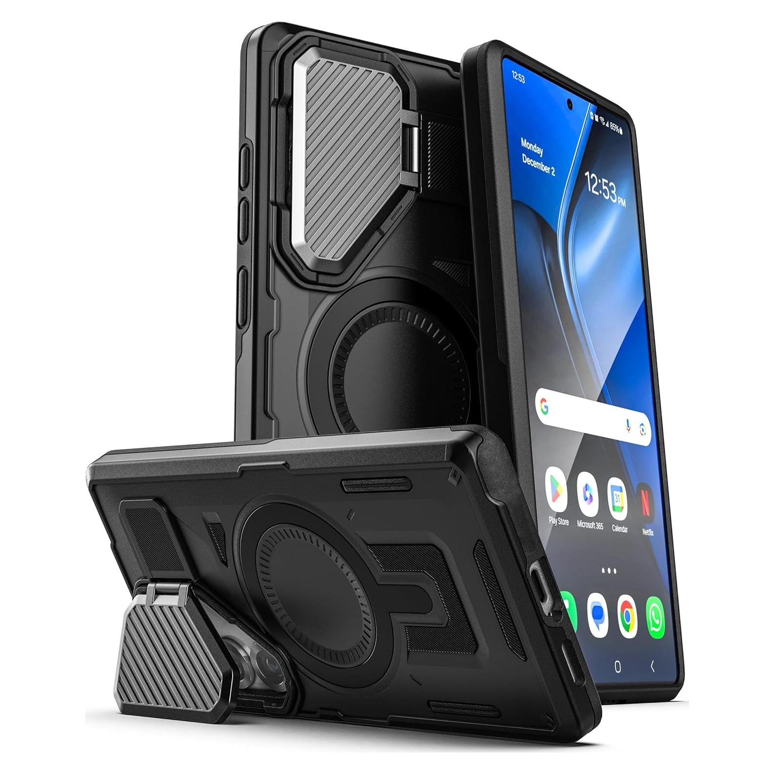 Funda Encased Explorer para Samsung Galaxy S25 - Negro