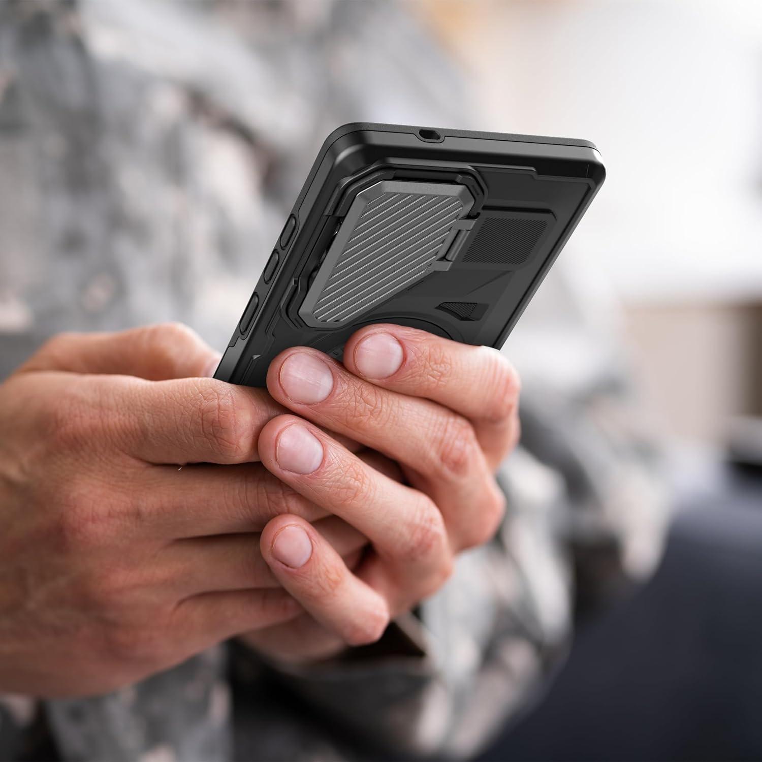 Funda Encased Explorer para Samsung Galaxy S25 - Negro