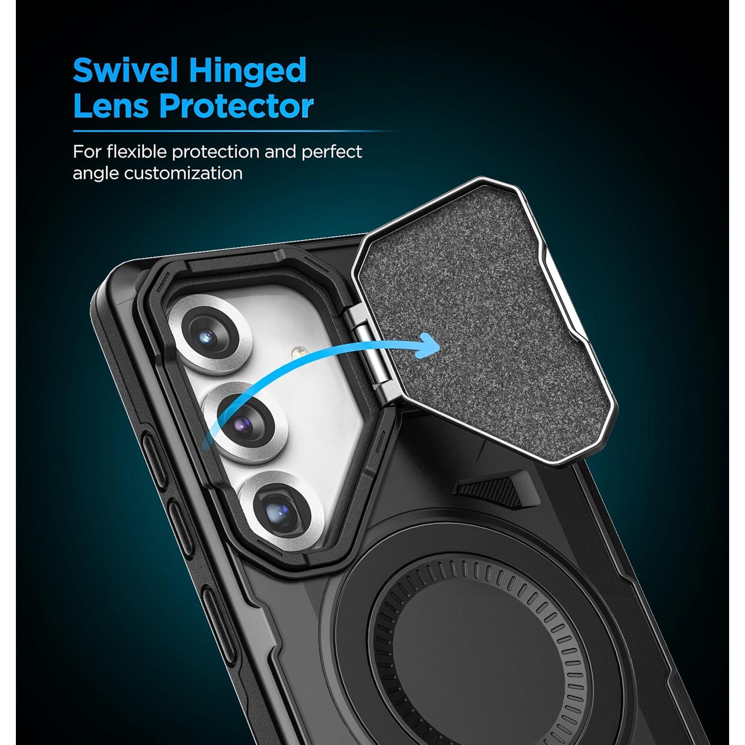 Funda Encased Explorer para Samsung Galaxy S25 - Negro