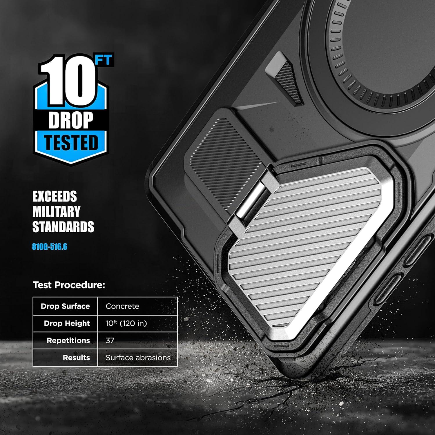 Funda Encased Explorer para Samsung Galaxy S25 - Negro