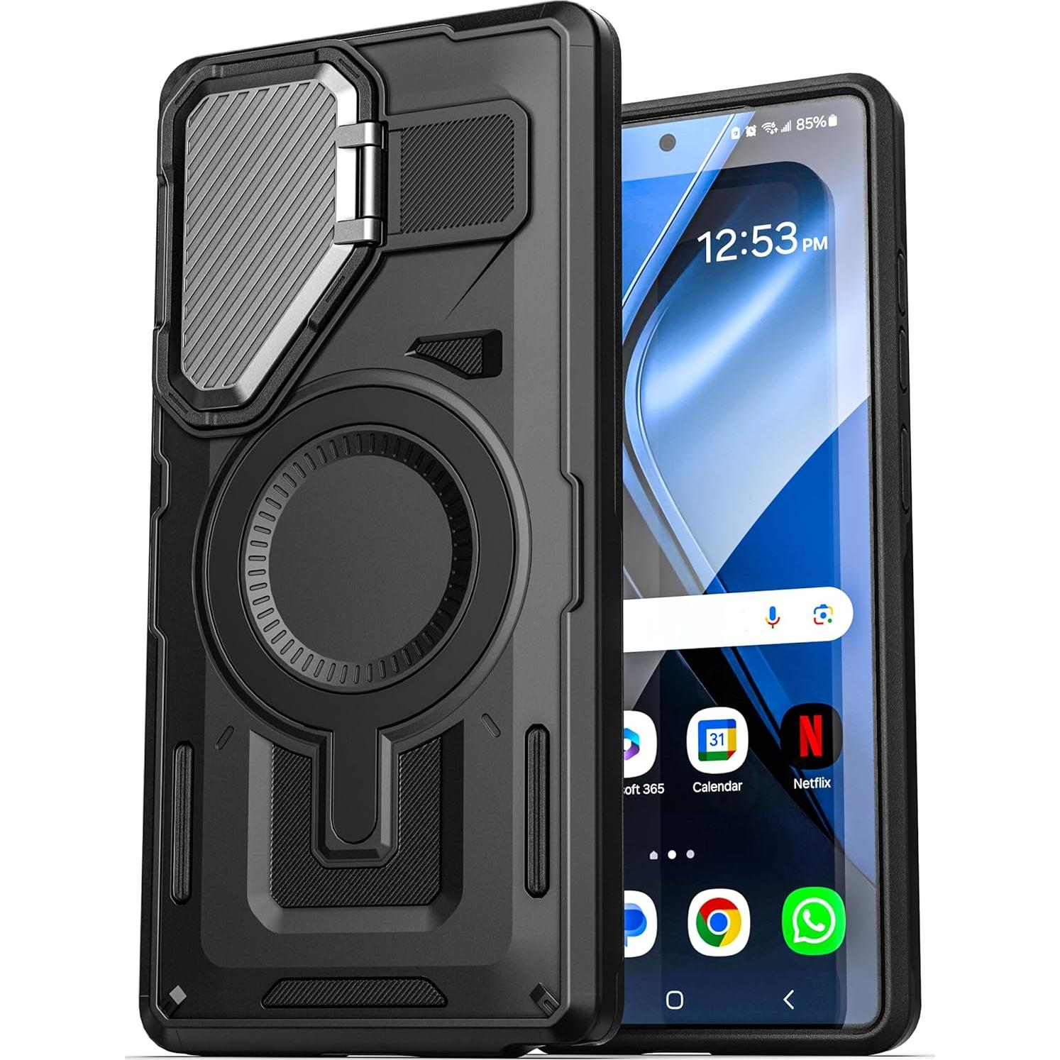 Funda Encased Explorer para Samsung Galaxy S25 - Negro