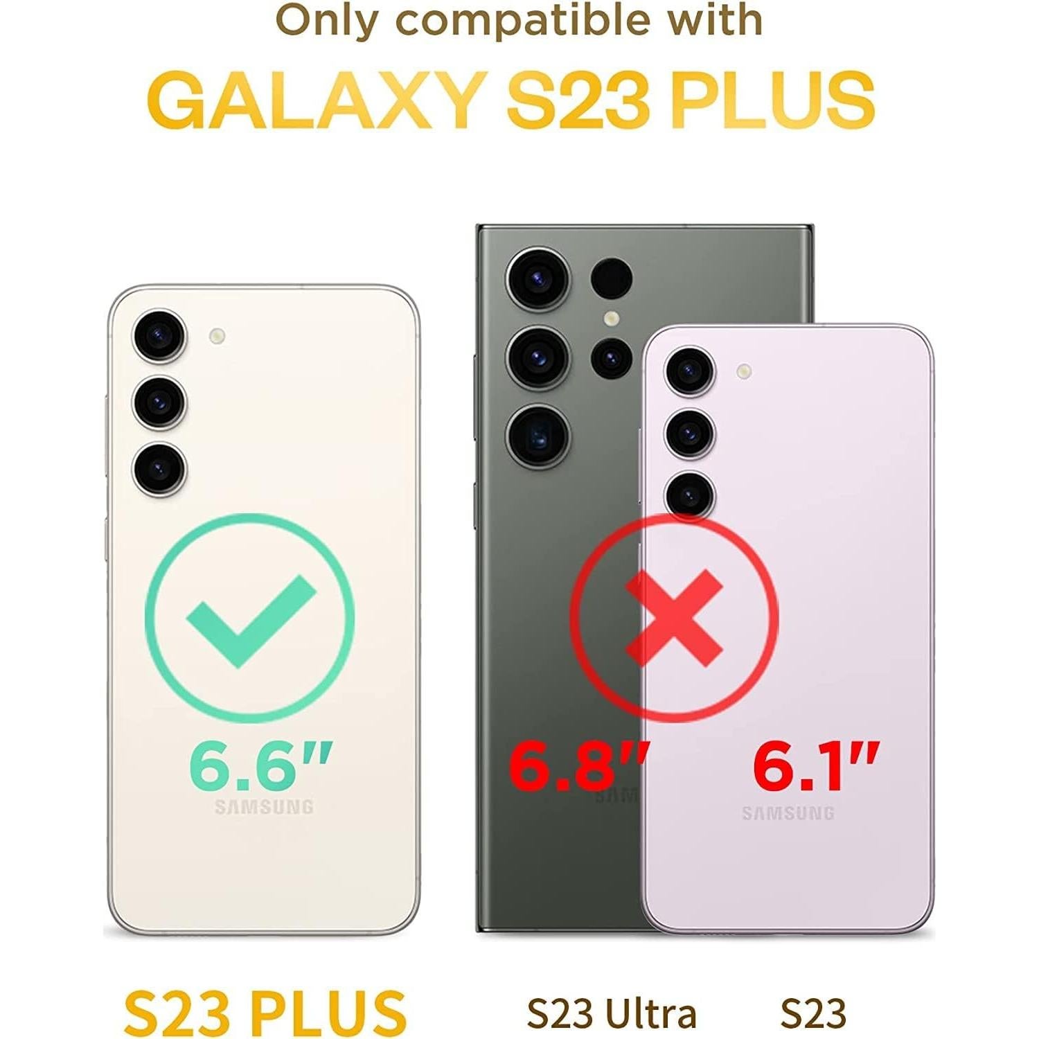 Funda DEERLAMN para Samsung Galaxy S23 Plus - Protección Militar