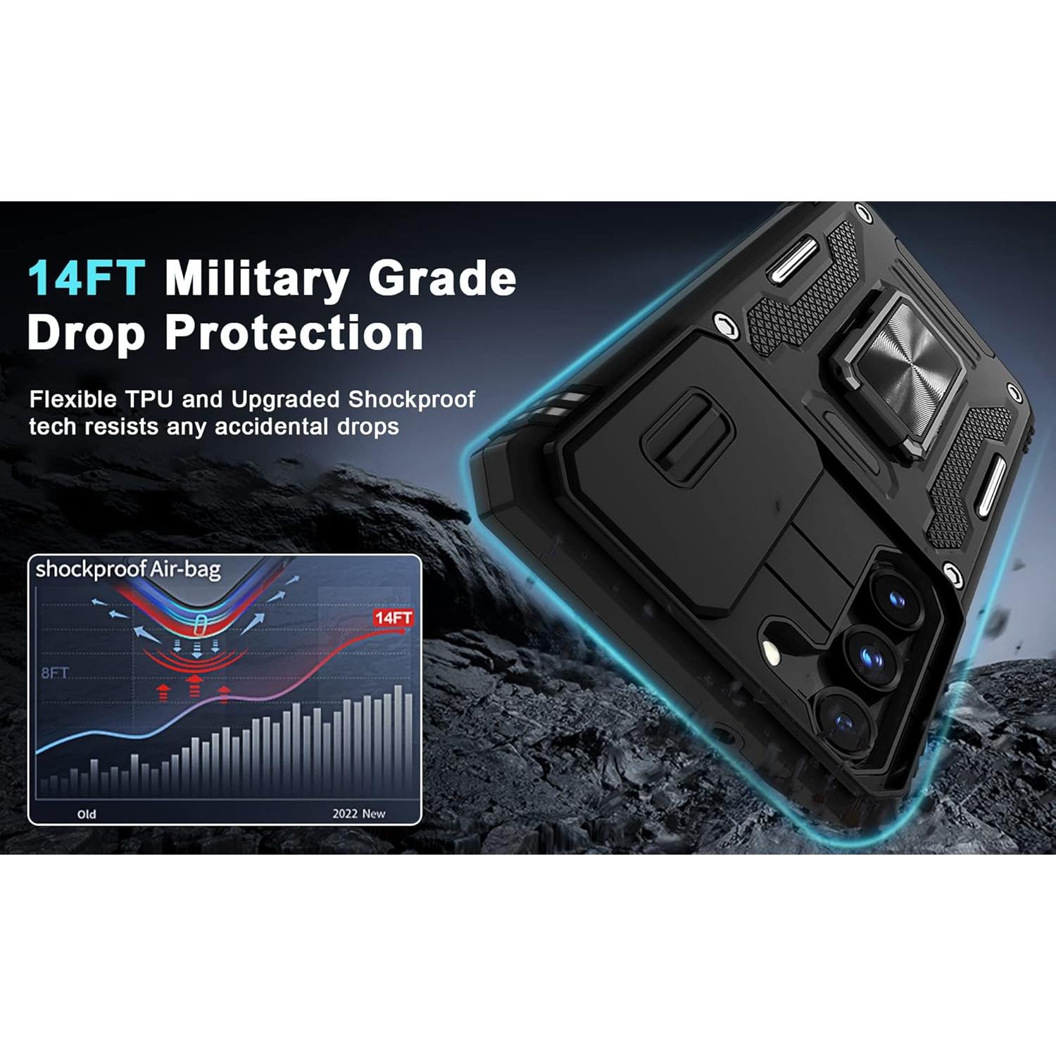 Funda DEERLAMN para Samsung Galaxy S23 Plus - Protección Militar